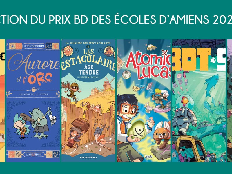 La sélection du Prix BD des Écoles d&rsquo;Amiens